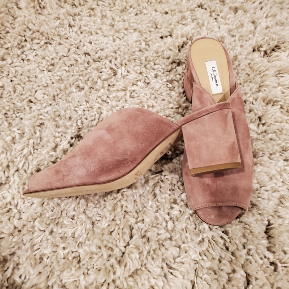 L.K. Bennet pink mules - Picture 3 of 7